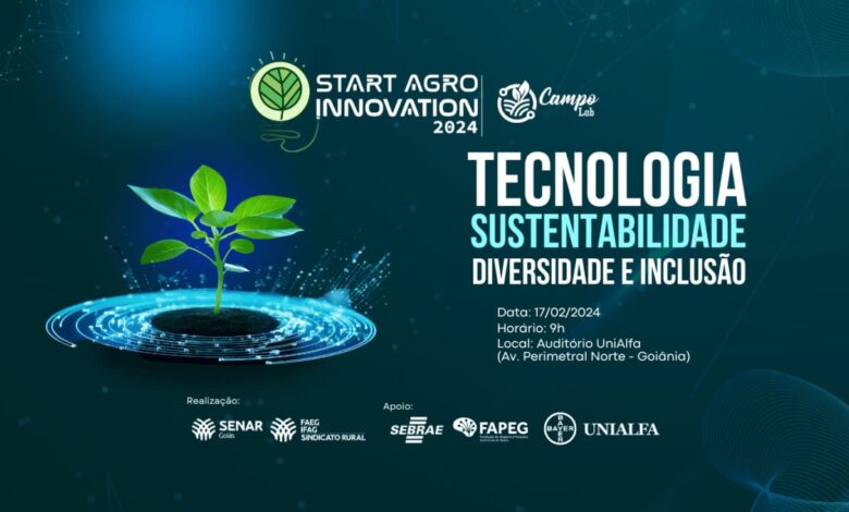 Start Agro Innovation 2024, Start Agro Innovation, Senar Goiás, Sistema Faeg, Sistema Faeg / Senar Goiás