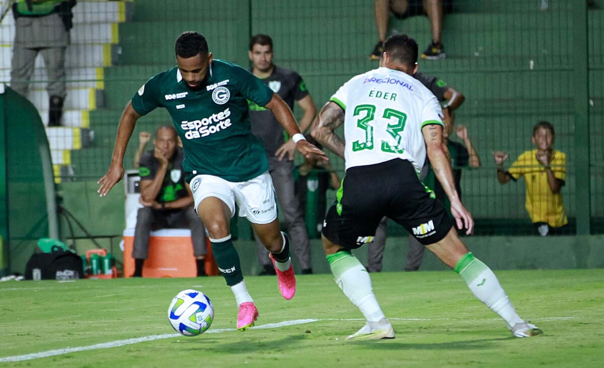 Na despedida dos rebaixados, Goiás vence o América Mineiro 