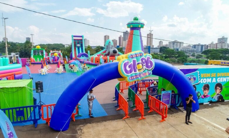 Gloob Space Jump, Gloob Space Jump Aparecida de Goiânia, Gloob Space Jump Buriti Shopping, Gloob Space Jump Goiânia, Parque Gloob Space Jump Aparecida, Gloob Space Jump, Gloob Space Jump Goiânia, parque temático de infláveis gigantes, parque de infláveis temáticos Goiânia, parque infláveis Goiânia