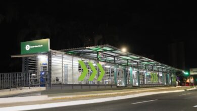 plataforma do BRT Norte-Sul, inauguração plataforma BRT Norte-Sul, Estação Cívica Rua 83, Estação Cívica Rua 83 BRT Norte-Sul, inauguração plataforma BRT Norte-Sul Goiânia