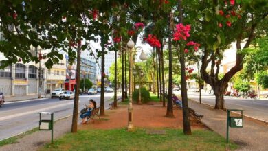 revitalização da iluminação Art Déco da Avenida Goiás, iluminação Art Déco da Avenida Goiás, iluminação Art Déco Avenida Goiás, Art Déco Avenida Goiás, iluminação Avenida Goiás Goiânia
