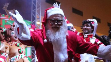 Shopping Cerrado, Papai Noel Shopping Cerrado, chegada do Papai Noel Shopping Cerrado, Shopping Cerrado Papai Noel, Natal Shopping Cerrado