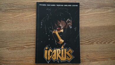 Icarus, HQ Icarus, lançamento HQ Icarus, Icarus história em quadrinhos, lançamento HQ Icarus Mandrake Comic Shop Goiânia