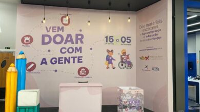 materiais escolares, arrecadação de materiais escolares em Goiânia, materiais escolares em Goiânia, Vem Doar Com a Gente, campanha Vem Doar Com a Gente