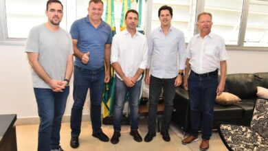 Vilela Aparecida, Leandro Vilela, agenda no gabinete Leandro Vilela, prefeito de Aparecida de Goiânia Leandro Vilela, prefeito de Aparecida de Goiânia