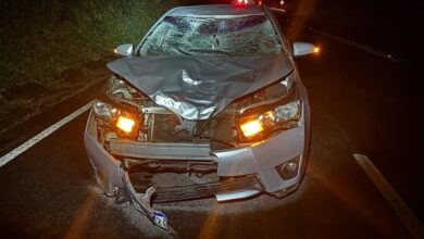 São Luiz do Norte, homem morre atropelado São Luiz do Norte, homem morre atropelado BR-153, homem morre atropelado BR-153 São Luiz do Norte, atropelado São Luiz do Norte