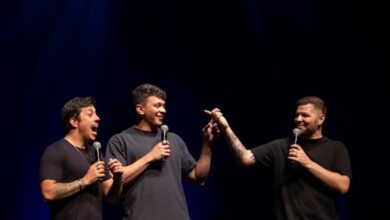 espetáculo SAC Goiânia, Victor Sarro Renato Albani Júlio Cocielo Goiânia, Victor Sarro, Renato Albani, Júlio Cocielo