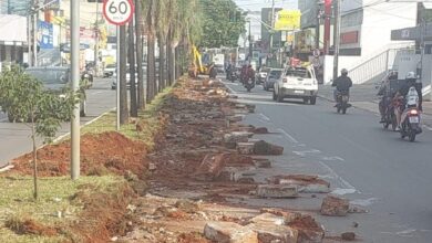 implantação da terceira faixa da Avenida Castelo Branco, terceira faixa da Avenida Castelo Branco, terceira faixa Avenida Castelo Branco, Avenida Castelo Branco, Avenida Castelo Branco Goiânia