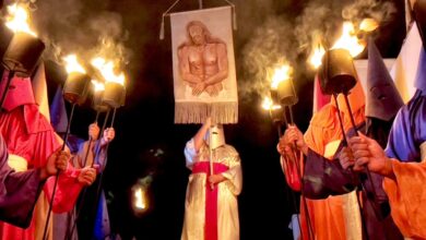 Semana Santa na Cidade de Goiás, Semana Santa Cidade de Goiás, Semana Santa 2025 Cidade de Goiás, Procissão do Fogaréu, Semana Santa Goiás