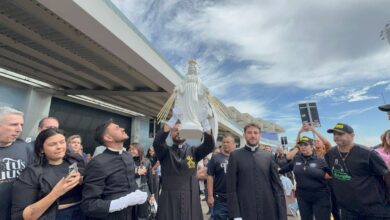 Totus Tuus 2025, imagem de Nossa Senhora das Graças chega a Goiânia, imagem de Nossa Senhora das Graças Goiânia, imagem de Nossa Senhora das Graças, imagem de Nossa Senhora das Graças Totus Tuus Goiânia