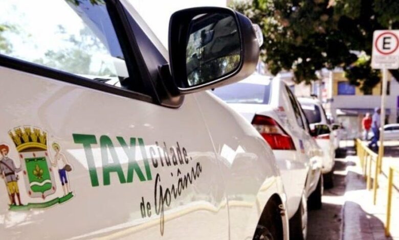 vagas rotativas de táxis, vagas rotativas de táxis Goiânia, vagas rotativas de estacionamento destinadas a táxis, processo seletivo vagas táxis Goiânia, vagas táxis Goiânia