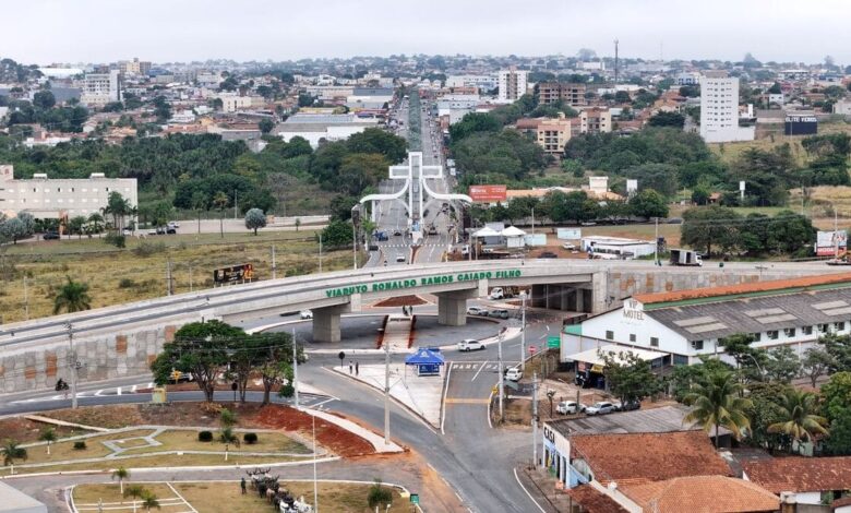 Viaduto Portal da Fé, Viaduto Portal da Fé Trindade, Viaduto Ronaldo Ramos Caiado Filho, inauguração Viaduto Portal da Fé, Viaduto Portal da Fé GO-060 Trindade