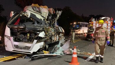 acidente br 153, acidente em goiás, acidente caminhão micro ônibus br 153 porangatu, acidente ufpa, acidente com ônibus da ufpa