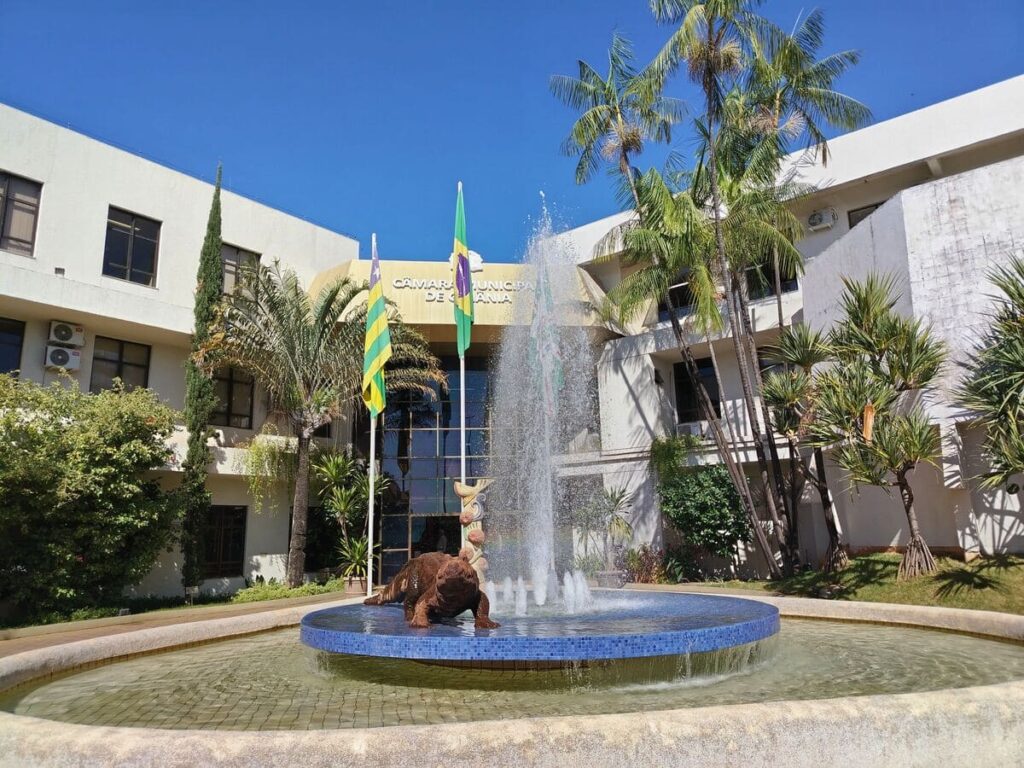 Câmara Municipal de Goiânia, Câmara de Goiânia, obras Câmara Municipal de Goiânia, início das sessões legislativas Câmara Municipal de Goiânia, obras de ampliação Câmara Municipal de Goiânia