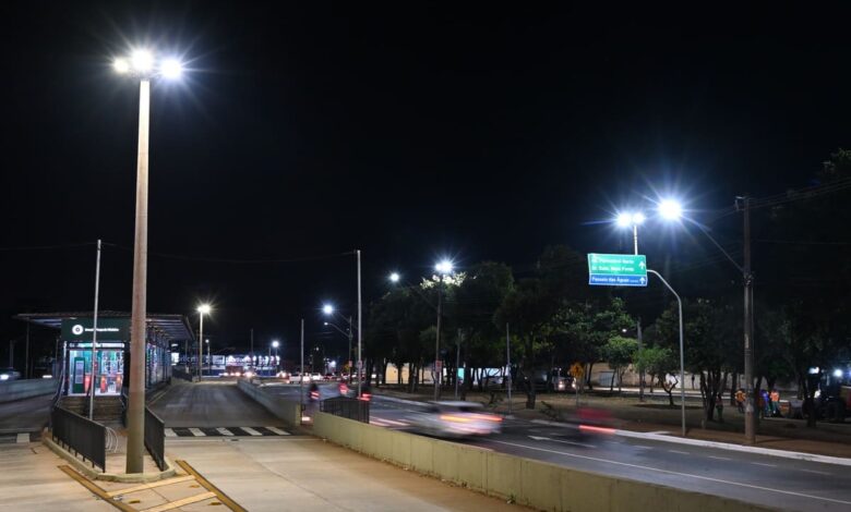 Brilha Goiânia, programa Brilha Goiânia, substituição de lâmpadas Goiânia, iluminação pública Goiânia, troca de luminárias Brilha Goiânia