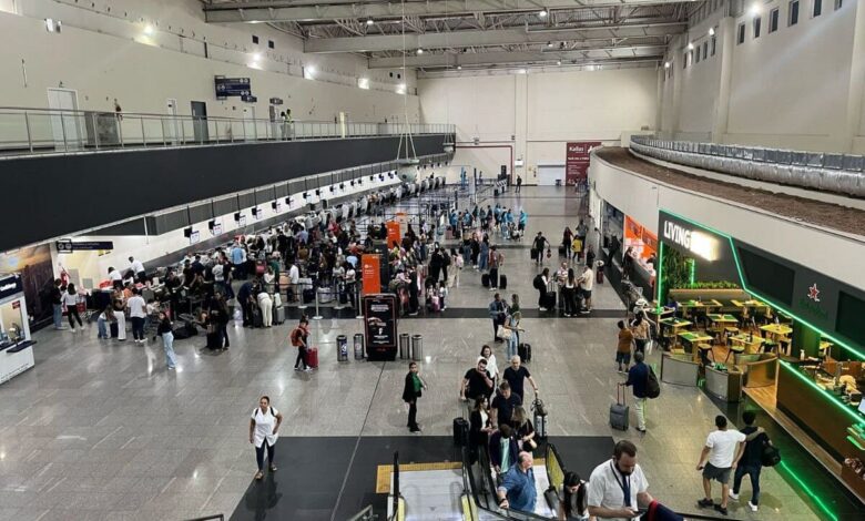 Aeroporto de Goiânia, recorde Aeroporto de Goiânia, Aeroporto Goiânia, fluxo turístico em Goiânia, Turismo Goiânia