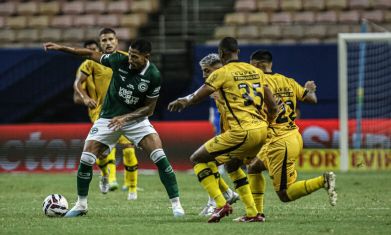 Goiás empata com o Amazonas, Amazonas x Goiás, Goiás Amazonas Série B, Amazonas, Goiás