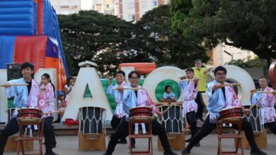 Bon Odori 2025, ação de divulgação do Bon Odori 2025, Bon Odori 2025 Praça do Sol, ação divulgação Bon Odori 2025 Praça do Sol, Praça do Sol