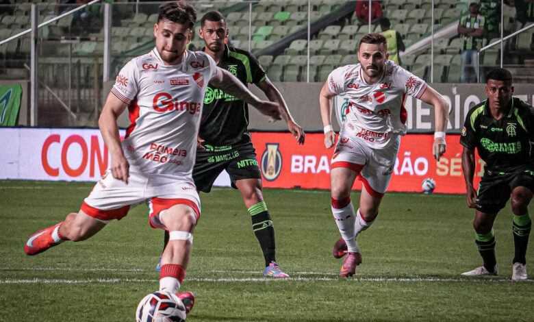 Vila Nova, América-MG, Vila Nova empata com o América-MG, América-MG x Vila Nova, Vila Nova América-MG Série B