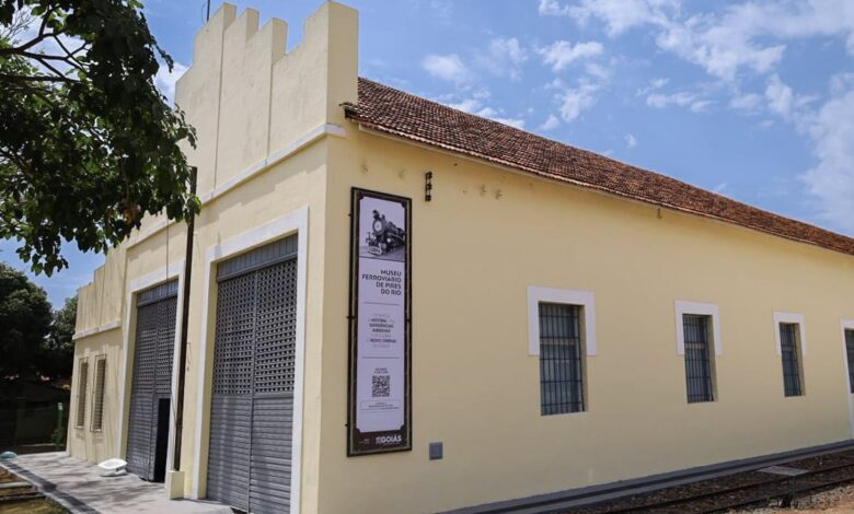 sala de cinema Pires do Rio, sala de cinema pública Museu Ferroviário Pires do Rio, sala de cinema pública, Museu Ferroviário, Pires do Rio