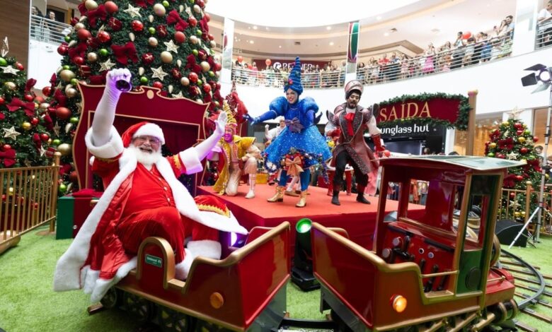 Chegada do Papai Noel Goiânia, Papai Noel Goiânia, Chegada do Papai Noel, Papai Noel Goiânia Shopping, Chegada do Papai Noel Goiânia Shopping