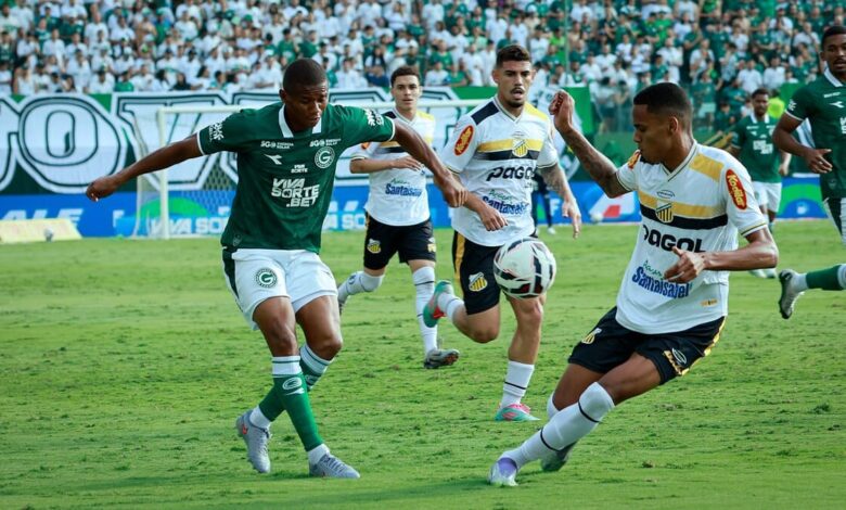 Goiás vence o Novorizontino, Goiás x Novorizontino, Goiás, Novorizontino, Goiás Novorizontino Série B