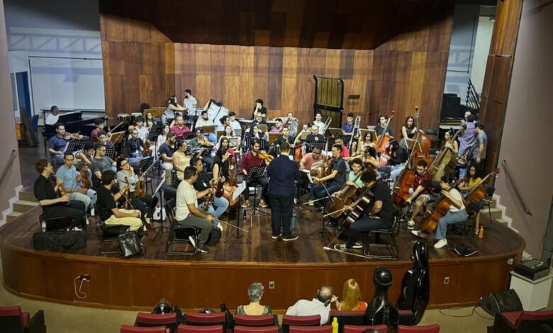 Orquestra Sinfônica UFG, Sinfônica UFG, concerto Orquestra Sinfônica UFG, lançamento da Orquestra Sinfônica UFG, estreia Orquestra Sinfônica UFG