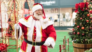 chegada do Papai Noel, chegada do Papai Noel Passeio das Águas Shopping, chegada do Papai Noel Passeio das Águas, chegada do Papai Noel Goiânia, Papai Noel Passeio das Águas Goiânia