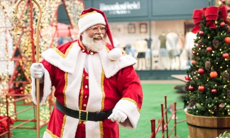 chegada do Papai Noel, chegada do Papai Noel Passeio das Águas Shopping, chegada do Papai Noel Passeio das Águas, chegada do Papai Noel Goiânia, Papai Noel Passeio das Águas Goiânia