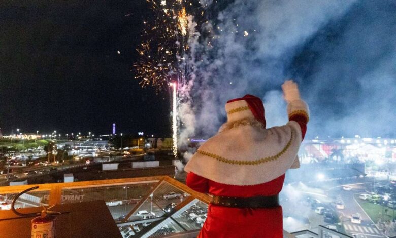 Chegada do Papai Noel, Chegada do Papai Noel ao Flamboyant Shopping, Chegada do Papai Noel Flamboyant Shopping, Chegada do Papai Noel Flamboyant, Chegada Papai Noel Goiânia