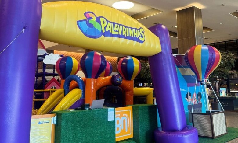 Parque 3 Palavrinhas, Parque 3 Palavrinhas Goiânia, Parque 3 Palavrinhas Passeio das Águas Shopping, Parque 3 Palavrinhas Passeio das Águas, ingressos Parque 3 Palavrinhas Goiânia