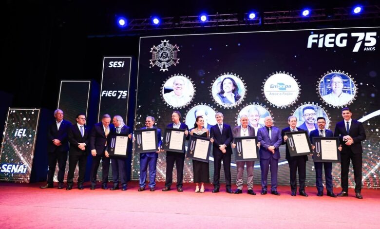 Ordem do Mérito Industrial, Ordem do Mérito Industrial Fieg, Fieg, entrega da Ordem do Mérito Industrial Fieg, Fieg entrega da Ordem do Mérito Industrial