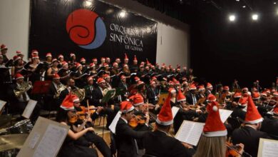 Orquestra Sinfônica de Goiânia, Orquestra Sinfônica de Goiânia concerto Praça Tamandaré, Natal Para Todos Praça Tamandaré Goiânia, inauguração da iluminação natalina da Praça Tamandaré, inauguração iluminação natalina Praça Tamandaré Goiânia