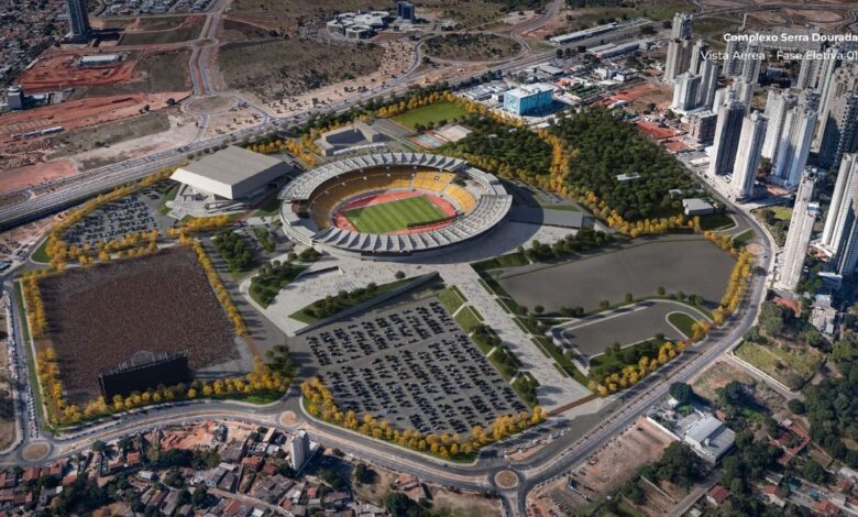 Complexo Serra Dourada, modernização do Complexo Serra Dourada, Estádio Serra Dourada, projeto de requalificação do Complexo Serra Dourada, obras Estádio Serra Dourada Goiânia