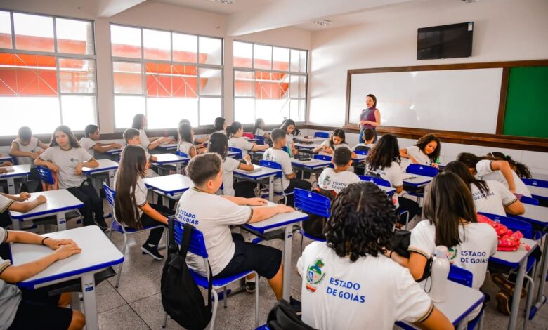 aulas na rede estadual de ensino de Goiás, início das aulas Goiás, aulas em Goiás, aulas Goiás, ano letivo 2026 Goiás