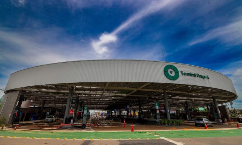 Terminal Praça A, eletroposto Goiânia, Terminal Praça A Goiânia, Terminal Praça A é reinaugurado, eletroposto Metrobus Goiânia