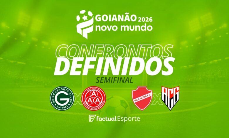 Semifinais do Goianão 2026, semifinal do Campeonato Goiano 2026, semifinal Goianão 2026, jogos semifinal Goianão 2026, semifinal Goianão
