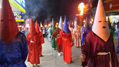 Procissão do Fogaréu, Procissão do Fogaréu Aparecida de Goiânia, Procissão do Fogaréu Aparecida, Procissão do Fogaréu cemadipe, Procissão do Fogaréu Madre Germana
