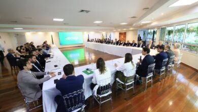 Daniel Vilela primeira reunião secretariado, Daniel Vilela reunião secretariado, Daniel Vilela secretariado, Daniel Vilela, Daniel Vilela secretários