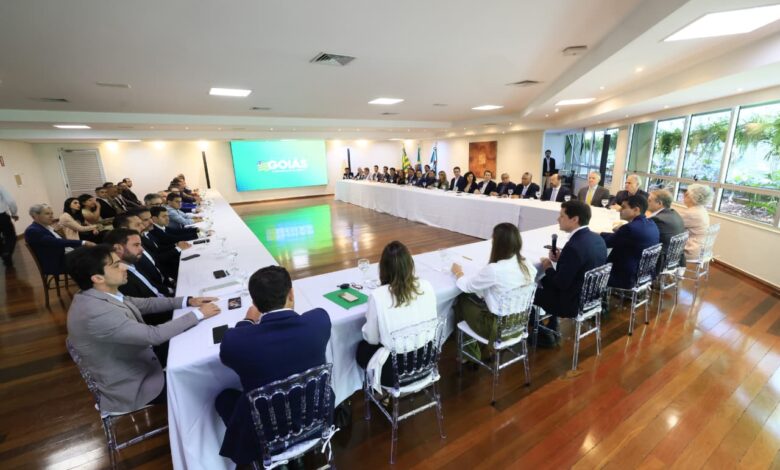 Daniel Vilela primeira reunião secretariado, Daniel Vilela reunião secretariado, Daniel Vilela secretariado, Daniel Vilela, Daniel Vilela secretários