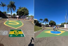 ruas pintadas copa do mundo goiânia, pintura de ruas copa do mundo goiânia, pintura de ruas Sesc Faiçalville, pintura de ruas Sesc Goiás, ruas pintadas Sesc