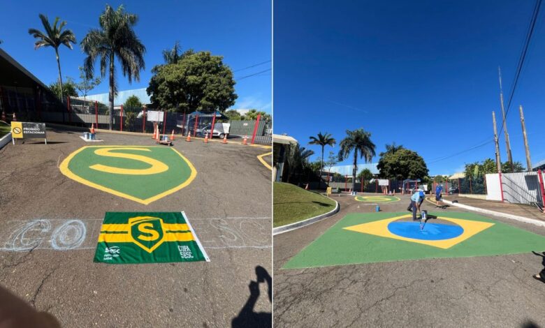 ruas pintadas copa do mundo goiânia, pintura de ruas copa do mundo goiânia, pintura de ruas Sesc Faiçalville, pintura de ruas Sesc Goiás, ruas pintadas Sesc