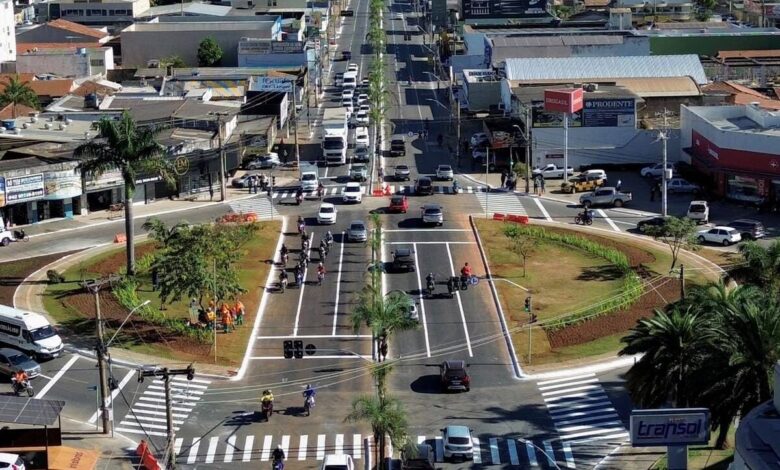 Praça Ciro Lisita, novas vias Praça Ciro Lisita, Praça Ciro Lisita Goiânia, obras Praça Ciro Lisita, intervenções Praça Ciro Lisita Goiânia