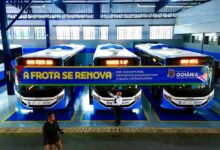 novos ônibus Goiânia, transporte coletivo de Goiânia, entrega novos ônibus transporte coletivo Goiânia, Sandro Mabel entrega novos ônibus Goiânia, entrega novos ônibus Goiânia