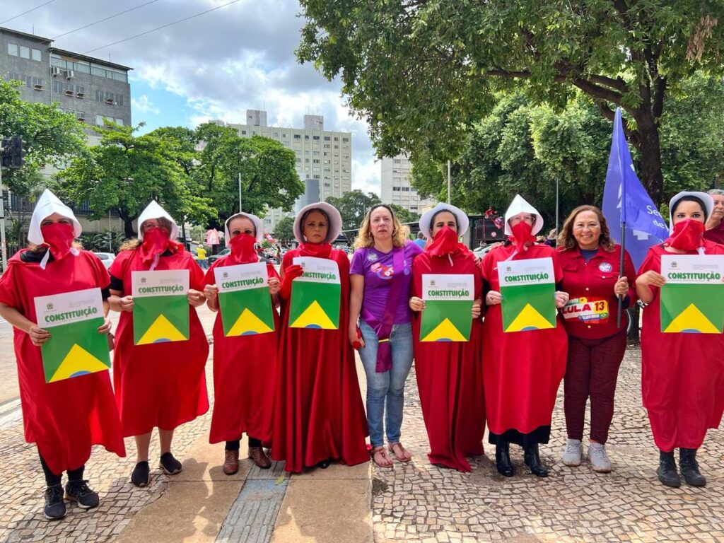manifestação mulheres lula goiania, ato mulheres lula goiania, Mulheres com Lula em Todo o Brasil, mulheres lula goiania, mulheres reeleição lula goiania
