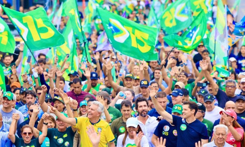 Daniel Vilela, Daniel Vilela Goiânia, Daniel Vilela caminhada e carreata Goiânia, Daniel Vilela Ronaldo Caiado caminhada e carreata Goiânia, Daniel Vilela Ronaldo Caiado Goiânia