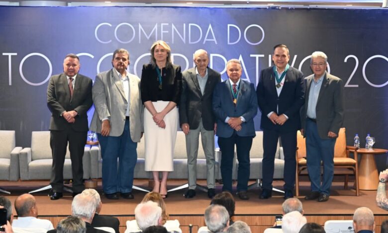 Comenda do Mérito Cooperativo, Sistema OCB/GO, entrega Comenda do Mérito Cooperativo Goiânia, entrega Comenda do Mérito Cooperativo Sistema OCB/GO, Sistema OCB GO