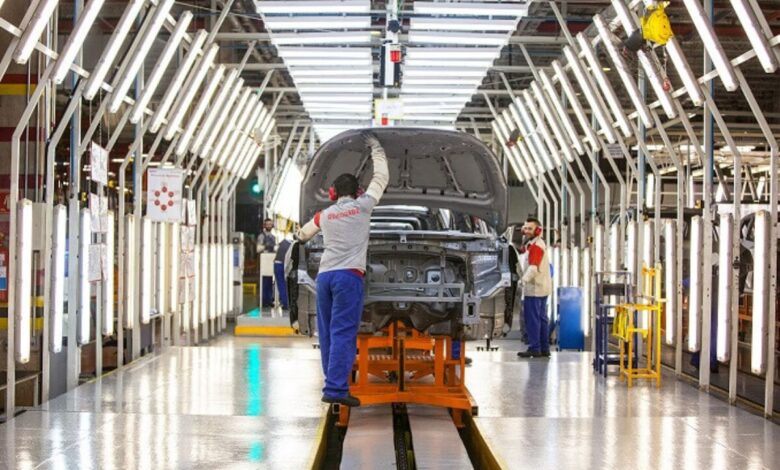 indústria goiana, produção industrial de Goiás, crescimento da indústria goiana, indústria goiana supera média nacional, indústria goiana acumula crescimento de 2%