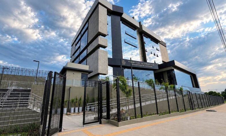 Novo Fórum Cível de Aparecida de Goiânia, Fórum Cível de Aparecida de Goiânia, Novo Fórum de Aparecida de Goiânia, Novo Fórum Cível Aparecida de Goiânia, inauguração Novo Fórum Aparecida de Goiânia