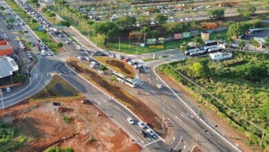 rotatória do Hugol, obras rotatória do Hugol, trânsito rotatória do Hugol, rotatória do Hugol Goiânia, rotatória do Hugol liberada